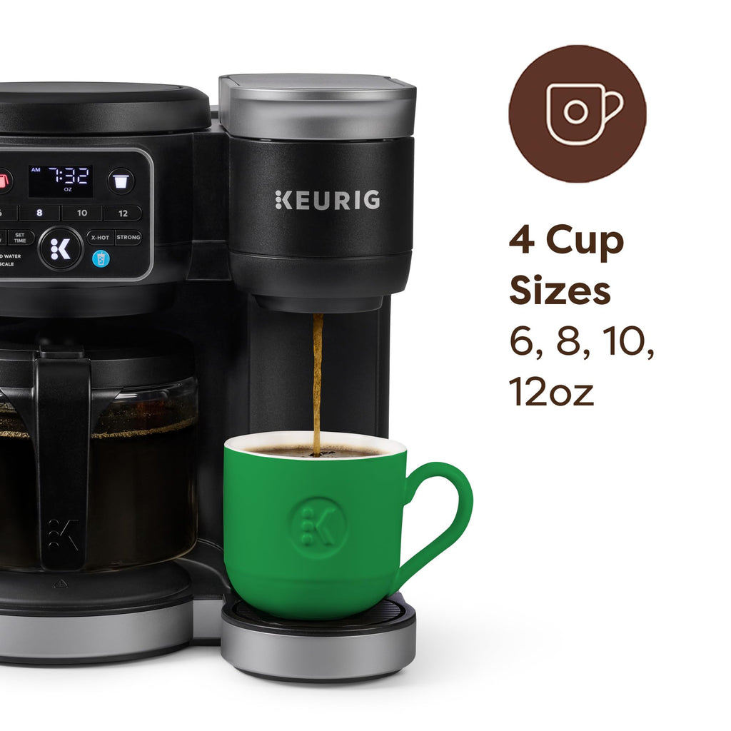 Keurig K-Duo Hot & Iced Single Serve & Carafe Coffee Maker, MultiStream Technology, 72oz Reservoir (Gen 2)