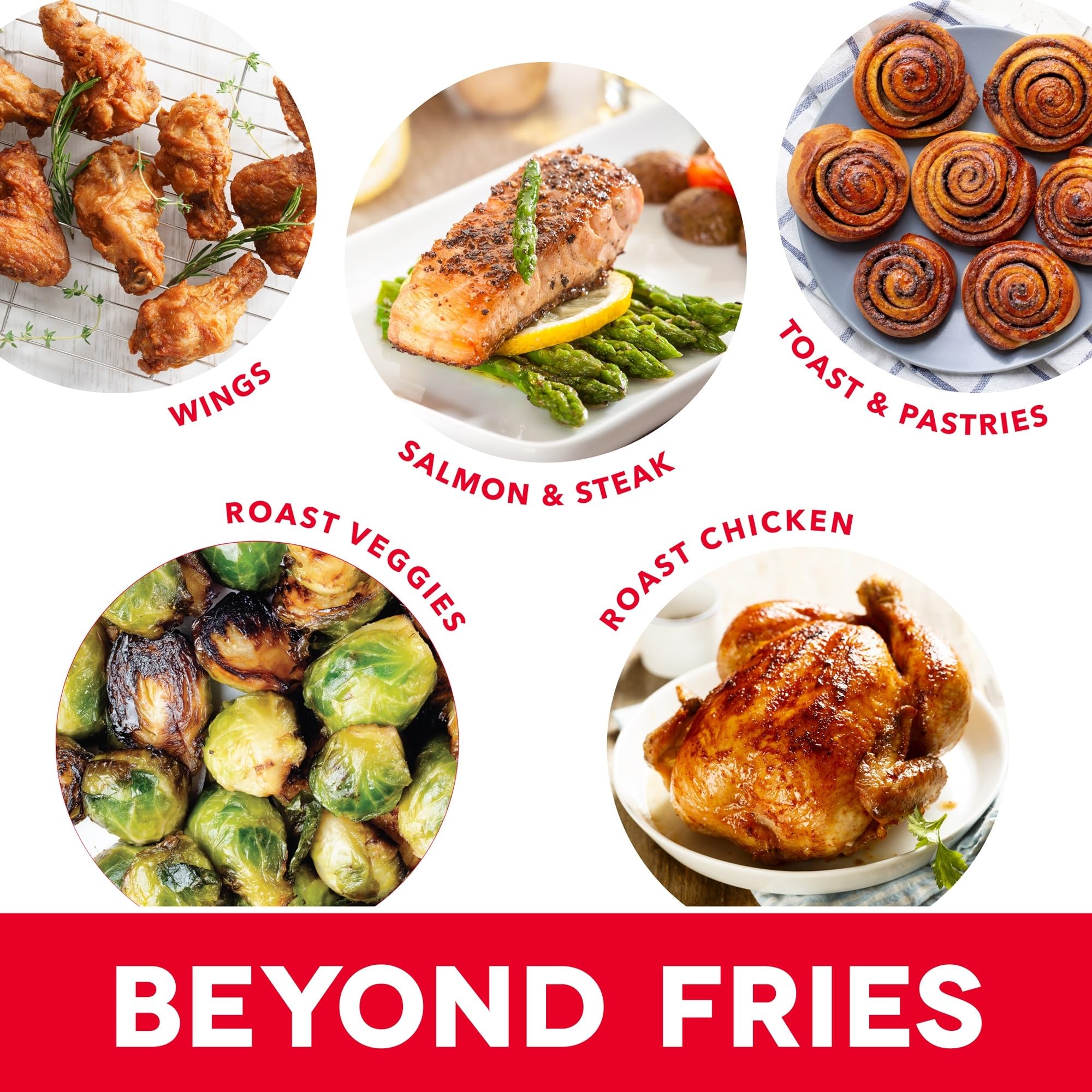 Dash 2.6QT Infrared Digital Small Air Fryer - Compact Air Fryer with Safe Ceramic Nonstick, Viewing Window, 2 Custom Presets & Auto Shake Reminder - Dishwasher Safe Parts