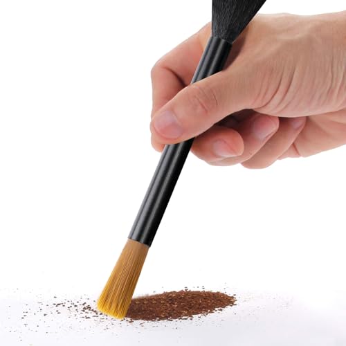 Acooruiteng Coffee Grinder Cleaning Brush Dusting Espresso Brush Accessories Cleaner Barista Brush Machine Cleaning Brush Cleaning Tool for Bean Grain Coffee Tool Barista Home Kitchen - My Kitchen Products