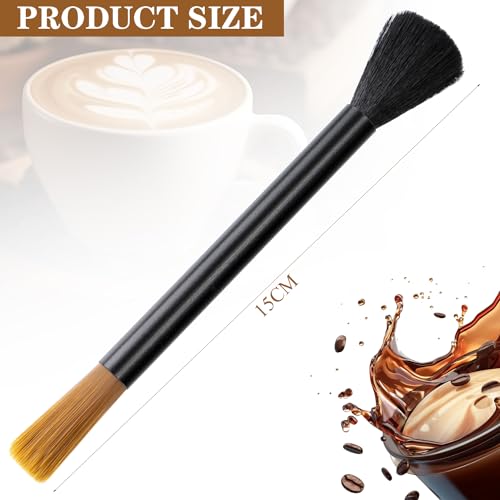 Acooruiteng Coffee Grinder Cleaning Brush Dusting Espresso Brush Accessories Cleaner Barista Brush Machine Cleaning Brush Cleaning Tool for Bean Grain Coffee Tool Barista Home Kitchen - My Kitchen Products