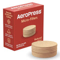 AeroPress Coffee Maker Natural Paper Micro-Filters – Round Replacement Coffee Filters, Unbleached, Compostable Paper Filters, Fits Standard Size AeroPress Coffee Makers, 200 Count - My Kitchen Products