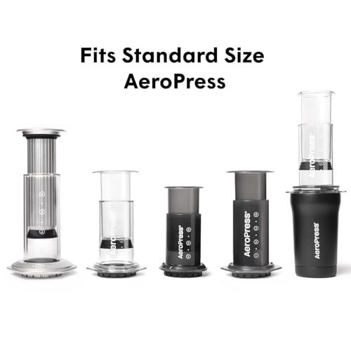 AeroPress Coffee Maker Natural Paper Micro-Filters – Round Replacement Coffee Filters, Unbleached, Compostable Paper Filters, Fits Standard Size AeroPress Coffee Makers, 200 Count - My Kitchen Products