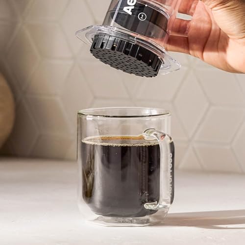 AeroPress Coffee Maker Natural Paper Micro-Filters – Round Replacement Coffee Filters, Unbleached, Compostable Paper Filters, Fits Standard Size AeroPress Coffee Makers, 200 Count - My Kitchen Products