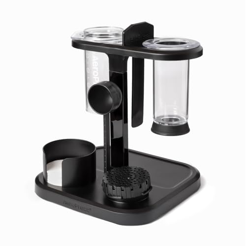 AeroPress Organizer Stand, Durable Coffee Bar Station and Compact Storage Solution Fits Every AeroPress Manual Coffee Maker (Except Premium and Go) - My Kitchen Products