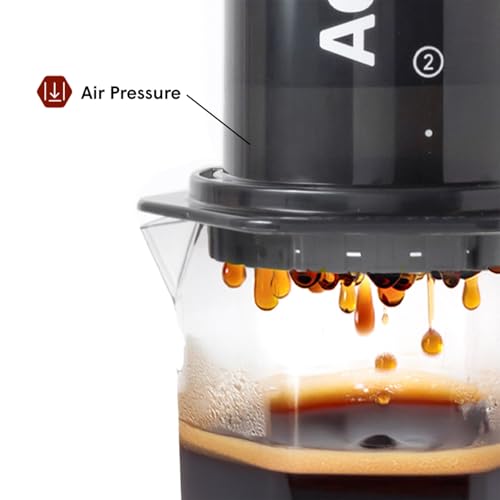 AeroPress Original XL Coffee Press, All-in-One Large French Press, Pour-Over & Espresso Style Manual Brewer, 2 Min Brew for Less Bitterness, More Flavor, Portable Coffee Maker, Travel & Camping - My Kitchen Products