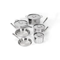 All-Clad D3® Stainless Steel 10 Piece Cookware Set- Made in USA- Includes Frying Pans, Saucepan, Sautépan, Stockpot - Professional Grade -Oven Safe & Induction Compatible - My Kitchen Products