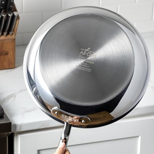 All-Clad D3® Stainless Steel 2 Quart Sauce Pan With Lid- Made in the USA- The Original Bonded Professional Cookware- Oven Safe & Induction Compatible - My Kitchen Products