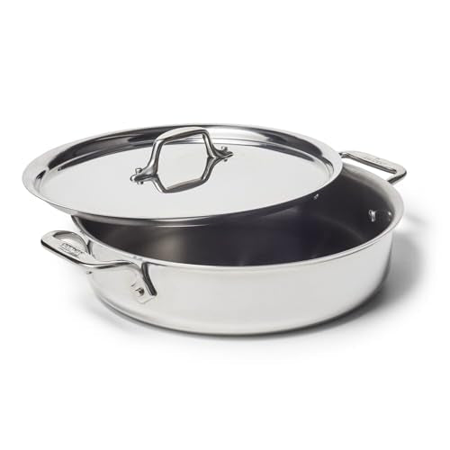 All-Clad D3 Stainless Steel Anniversary Casserole, 4 qt. - My Kitchen Products