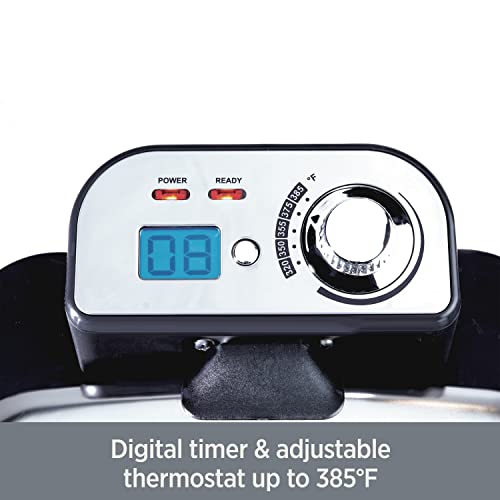 All-Clad Electric Deep Fryer with Basket and Lid, Stainless Steel Deep Fryer for Home Use, 1700W, Dishwasher Safe - My Kitchen Products