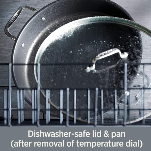 All-Clad Electrics Stainless Steel and Nonstick Surface Skillet 7 Quart 1800 Watts Temp Control, Cookware, Pots and Pans, Oven, Broil, Dishwasher Safe - My Kitchen Products