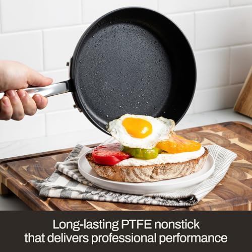 All-Clad HA1 Expert Hard Anodized Nonstick Cookware Set (13 Piece) Pots, Frying Pans, Dishwasher-Safe, Oven-Safe Up to 500°F Compatible with All Stovetops (Gas, Electric & Induction) - Black - My Kitchen Products