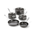 All-Clad HA1 Hard Anodized Nonstick (8-Piece) Pots and Pans Set Non Stick Cookware Sets, Oven Broiler Safe 500F, Black - My Kitchen Products