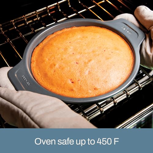 All-Clad Pro-Release Nonstick Bakeware Set 10 Piece Oven Safe 450F Half Sheet, Cookie Sheet, Muffin Pan, Cooling & Baking Rack, Round Cake Pan, Loaf Pan, Baking Pan Grey - My Kitchen Products