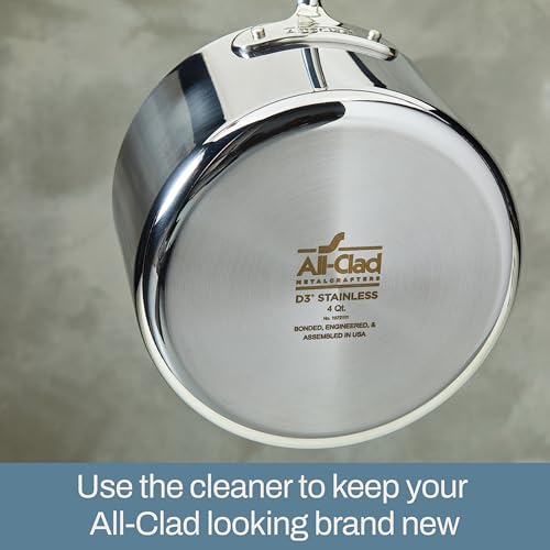 All-Clad Specialty Powder Stainless Steel Cleaner and Polish 12 Ounce Pots and Pans, Cookware White - My Kitchen Products