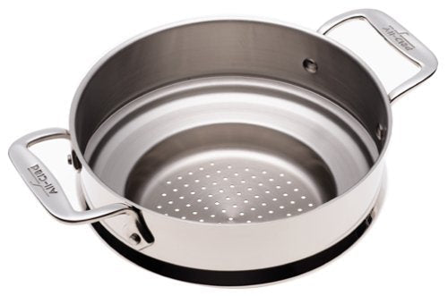 All-Clad Specialty Stainless Steel Universal Steamer for Cooking 3 Quart Food Steamer, Steamer Basket Silver - My Kitchen Products