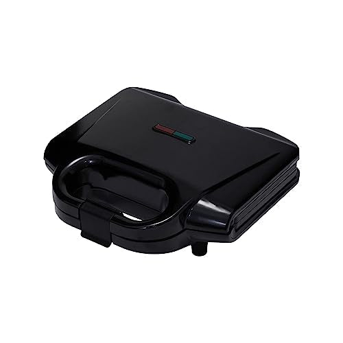 Amazon Basics 2-Slice Waffle Maker with Non-Stick Coating, Easy to Clean, 700W, Black - My Kitchen Products
