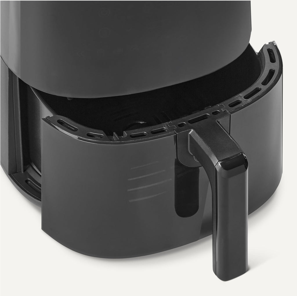 Amazon Basics 4.4-Quart Air Fryer with Easy View Window, 8 Preset Menus, 1400W, Black - My Kitchen Products