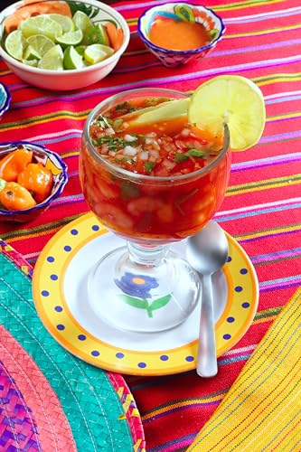 Amehla Schooner Beer Glasses Set - 21-ounce Large Margarita Glass, Big Goblet Style Beer Glass for Coronarita, Michelada Cup, Fish Bowl Glasses for Drinks or Shrimp Cocktail - Set of 4 (Clear) - My Kitchen Products
