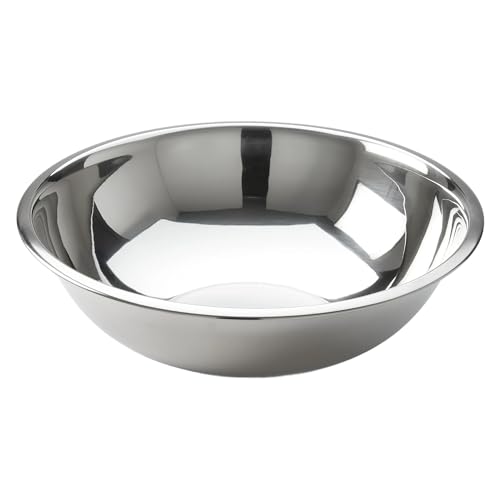 American Metalcraft 16" Stainless Steel Mixing Bowl - 13-Quart Durable Metal Bowls for Mixing, Large Stainless Steel Bowl - My Kitchen Products