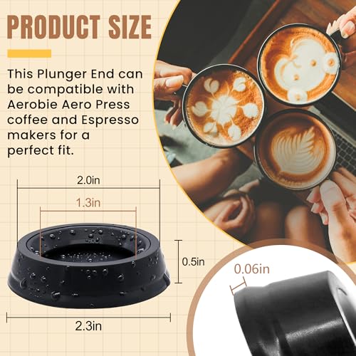AMI PARTS Plunger Rubber Gasket Replacement Part for AeroPress Coffee and Espresso Maker (2pc) - My Kitchen Products