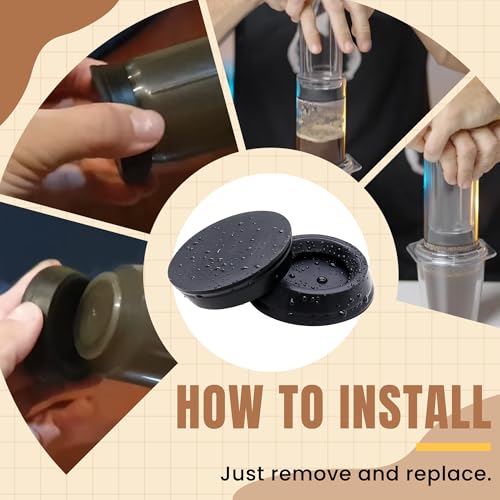 AMI PARTS Plunger Rubber Gasket Replacement Part for AeroPress Coffee and Espresso Maker (2pc) - My Kitchen Products