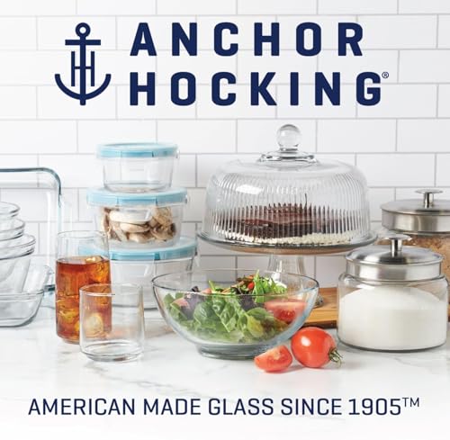 Anchor Hocking Batter Bowl, 2 Quart Glass Mixing Bowl - My Kitchen Products