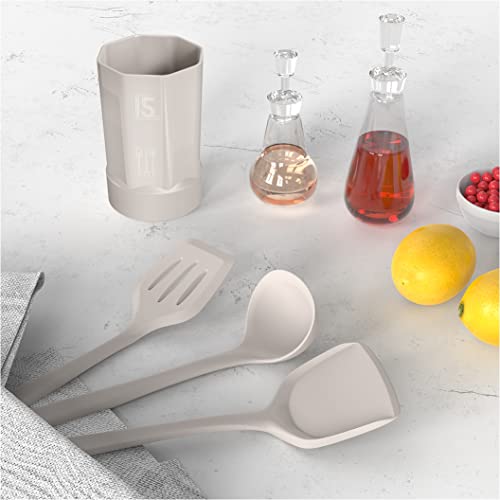 AOTHOD Silicone Cooking Utensils Set - 446°F Heat Resistant Kitchen Utensils,Turner Tongs,Spatula,Spoon,Brush,Whisk,Kitchen Utensil Gadgets Tools Set for Nonstick Cookware,Dishwasher Safe (BPA Free) - My Kitchen Products