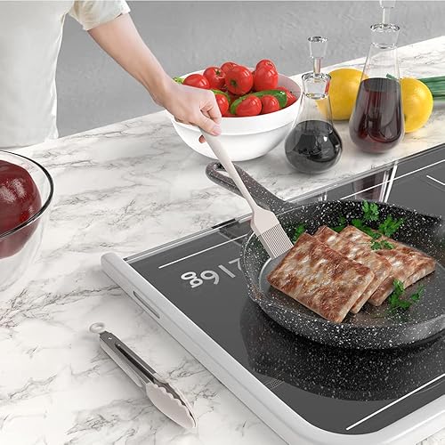AOTHOD Silicone Cooking Utensils Set - 446°F Heat Resistant Kitchen Utensils,Turner Tongs,Spatula,Spoon,Brush,Whisk,Kitchen Utensil Gadgets Tools Set for Nonstick Cookware,Dishwasher Safe (BPA Free) - My Kitchen Products
