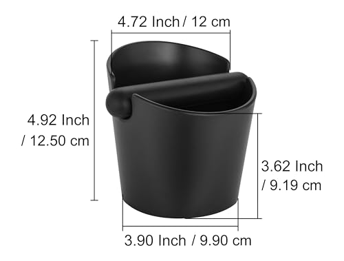 APTSPADE Coffee Knock Box Rubber 4.7 inch, Coffee Knock Box Container, Coffee Knock Box Small, Espresso Coffee Knock Box - My Kitchen Products