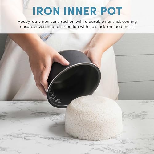 AROMA® Professional 6-Cups (UnCooked) / 3Qt. 360° Induction Rice Cooker & Multicooker (ARC-7606GR) - My Kitchen Products