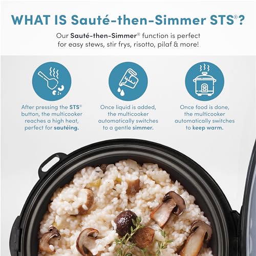 AROMA® Professional Digital Rice Cooker, 10-Cup (Uncooked) / 20-Cup (Cooked), Slow Cooker, Multicooker, Steamer, Oatmeal Cooker, Auto Keep Warm, Sauté-then-Simmer®, 4 Qt, White, ARC-1230W - My Kitchen Products