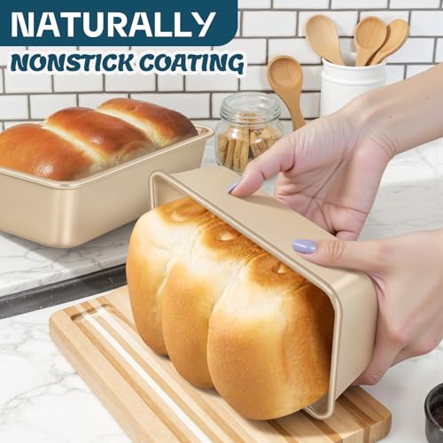 Baking Pans Set, Nonstick Stackable Bakeware Sets, Oven Pans for Cooking, AIVIKI 6 Pieces Baking Sheets Set Including Cookie Sheet, Deep Roaster Pan, Square Pan, Loaf Pan, Muffin Pan, Carbon Steel - My Kitchen Products