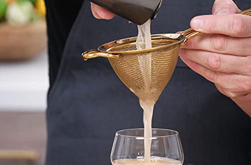 Barfly Cocktail Strainer, Gold - My Kitchen Products