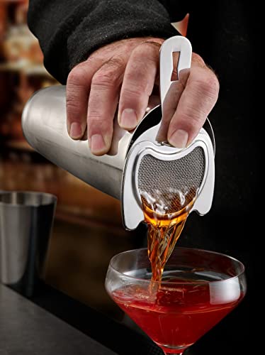 Barfly Fine Mesh Spring Strainer, Stainless Steel - My Kitchen Products