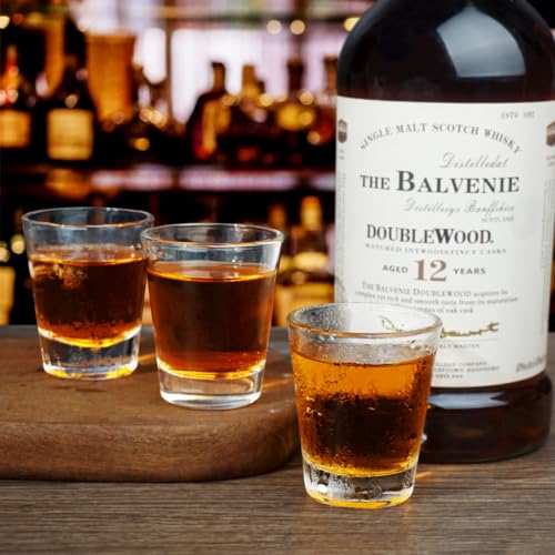 BCnmviku 1.5 oz Shot Glasses Sets with Heavy Base, Clear Shot Glass (4 Pack) - My Kitchen Products
