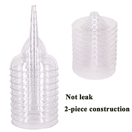 Belinlen 18 Count 11oz Clear Hard Plastic Margarita Glasses/Party Cups Wedding Parties Cocktail Cups - My Kitchen Products