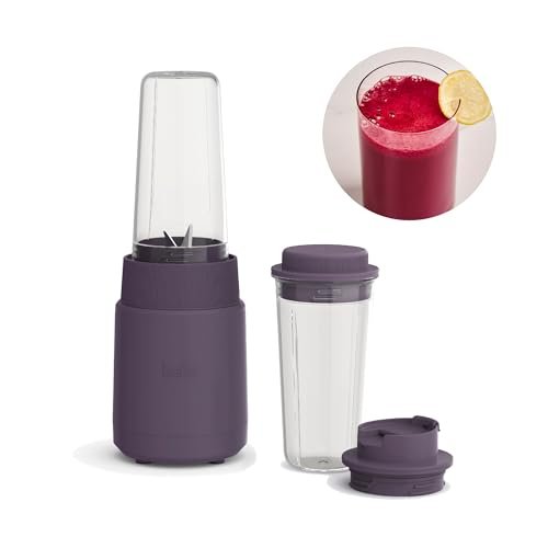 bella 6 Pcs Portable Rocket Blender, Juicer & Smoothie Maker, Press & Twist Design, EverGood & BPA Free Dishwasher Safe