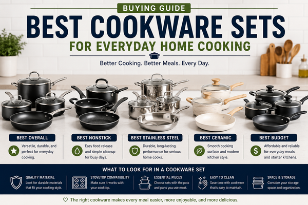 Best Cookware Sets for Everyday Home Cooking