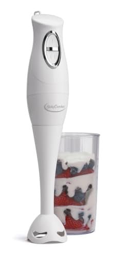 Betty Crocker Hand Blender with Beaker, White, BC-1303CK - My Kitchen Products