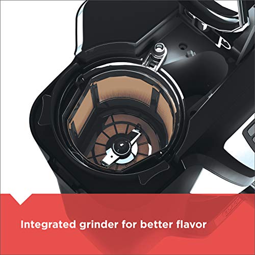 Black and Decker BLACK+DECKER 12-Cup Mill and Brew Coffeemaker, Black, CM5000B - My Kitchen Products