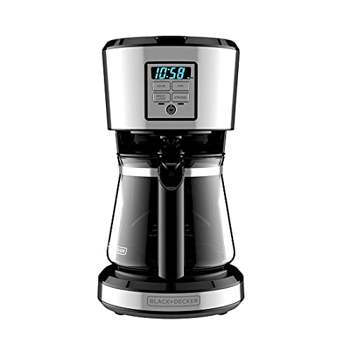 Black & Decker 12 Cup Stainless Coffee Maker with Vortex Technology - My Kitchen Products