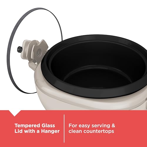 BLACK+DECKER 6-Cup Cooked (3 Cups Uncooked) Rice Cooker, Steaming Basket, Removable Nonstick Bowl, One-Touch Operation, Baked Stone - My Kitchen Products