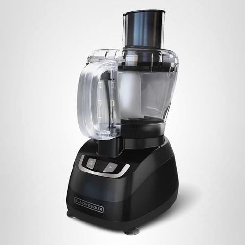 BLACK+DECKER 8-Cup Food Processor, Black, FP1600B - My Kitchen Products