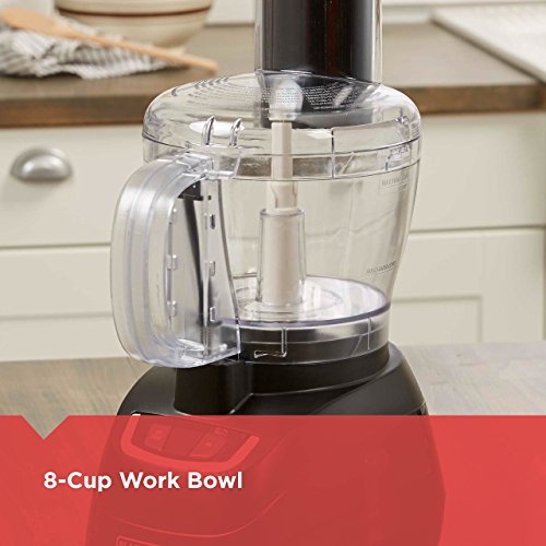 BLACK+DECKER 8-Cup Food Processor, Black, FP1600B - My Kitchen Products