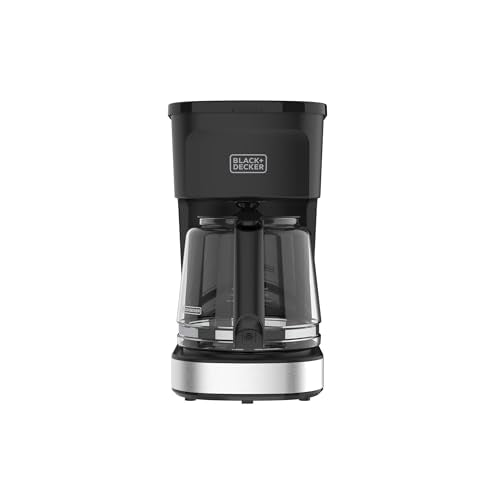 BLACK+DECKER CAFÉCRAFT 12-Cup Coffee Maker, One-Switch Drip Coffeemaker with Vortex Showerhead Technology, Sneak-A-Cup, Keep Warm Function, Stainless Steel - My Kitchen Products