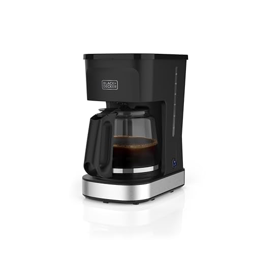 BLACK+DECKER CAFÉCRAFT 12-Cup Coffee Maker, One-Switch Drip Coffeemaker with Vortex Showerhead Technology, Sneak-A-Cup, Keep Warm Function, Stainless Steel - My Kitchen Products