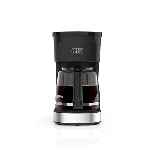 BLACK+DECKER CAFÉCRAFT 12-Cup Coffee Maker, One-Switch Drip Coffeemaker with Vortex Showerhead Technology, Sneak-A-Cup, Keep Warm Function, Stainless Steel - My Kitchen Products