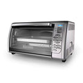 Black+Decker Countertop Convection Toaster Oven, 8 One-touch Cooking Functions, Stainless Steel - My Kitchen Products