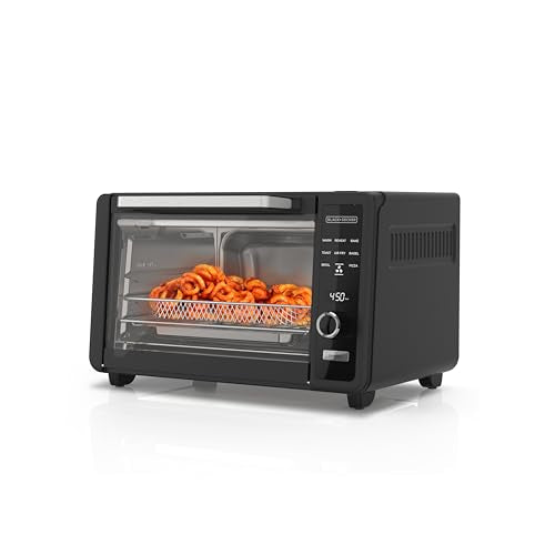 BLACK+DECKER Crisp 'N Bake™ 6-Slice Digital Air Fry Toaster Oven - My Kitchen Products