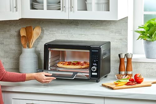 BLACK+DECKER Crisp 'N Bake™ 6-Slice Digital Air Fry Toaster Oven - My Kitchen Products